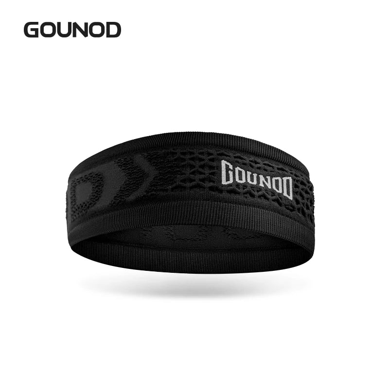 Non-slip moisture-wicking sports headband for women