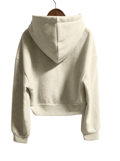 Premium Cropped Zip-Up