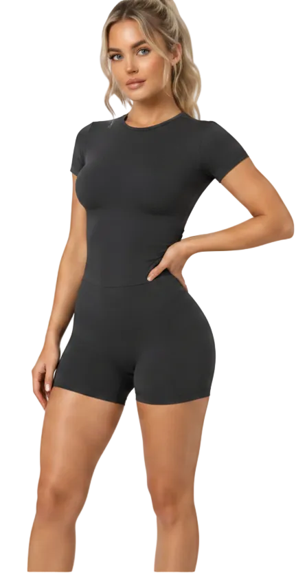 Scrunch gym shorts — additional colorway option