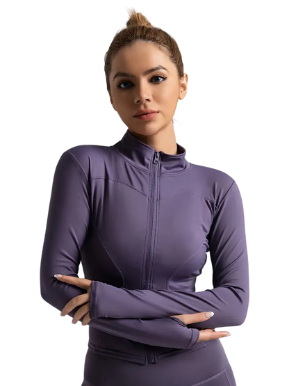 Cropped Yoga Jacket
