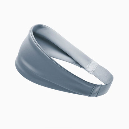 Non-slip moisture-wicking sports headband for women