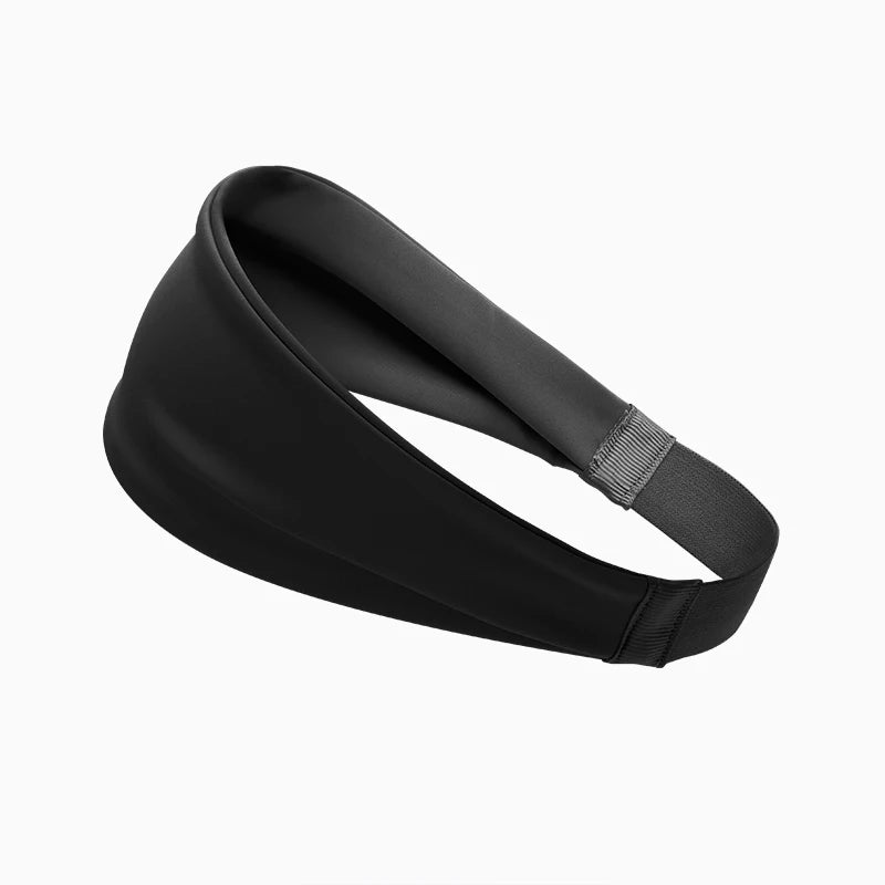 Non-slip moisture-wicking sports headband for women