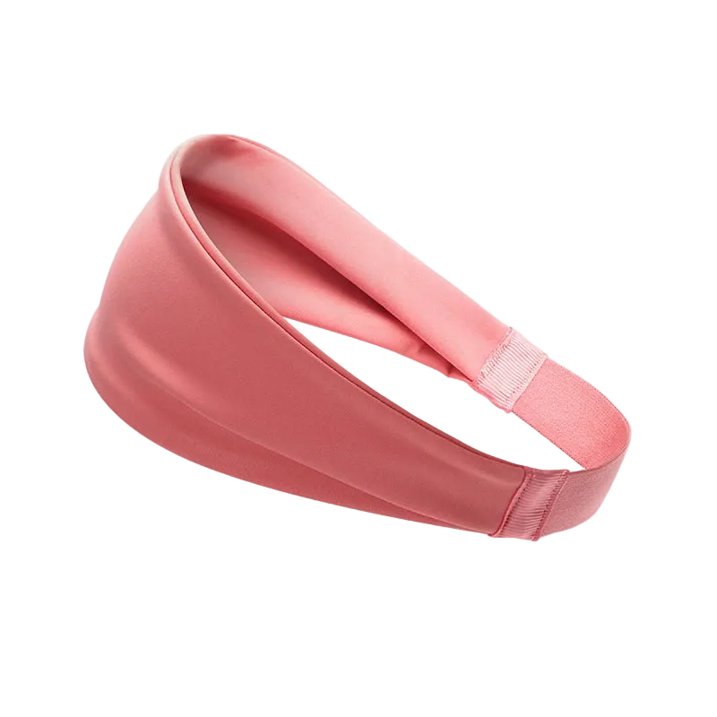 Non-slip moisture-wicking sports headband for women