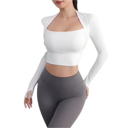 Long-Sleeve Croptop