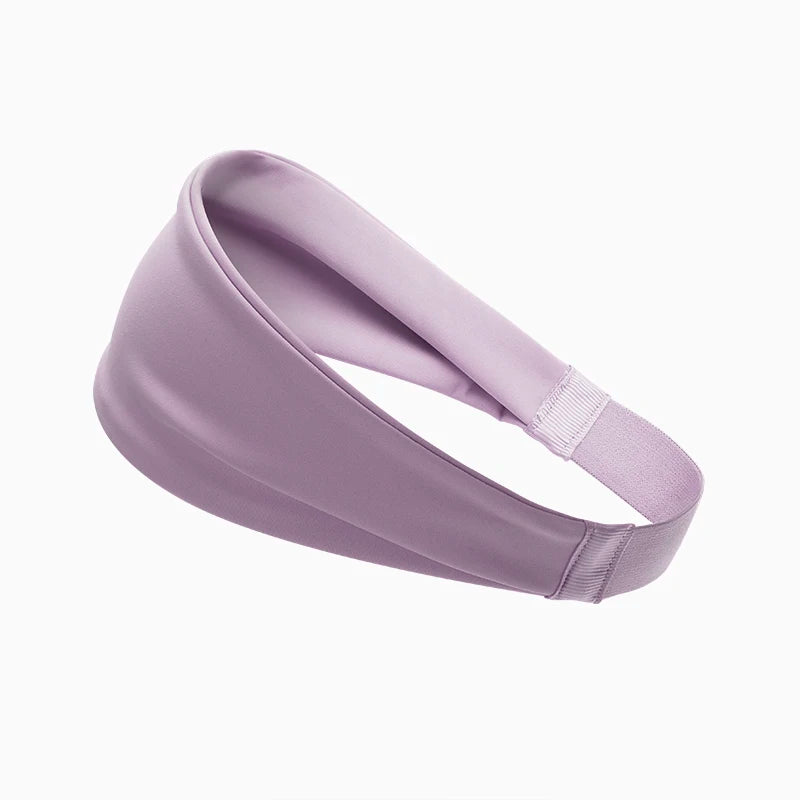 Non-slip moisture-wicking sports headband for women