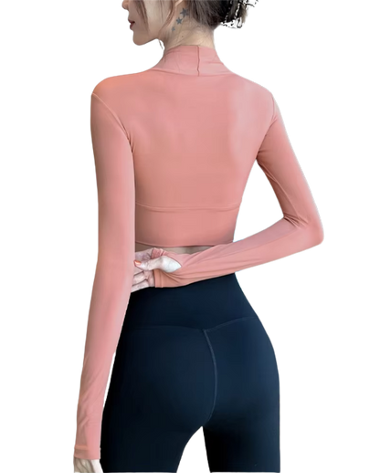 Long-Sleeve Croptop